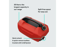 Load image into Gallery viewer, LinQ 5 US Gal (20 L) Fuel Caddy