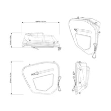 Load image into Gallery viewer, Can-Am Maverick R Rear Upper Door Storage Bags