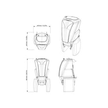 Load image into Gallery viewer, Can-Am Maverick R 6 US Gal (23 L) Center Console Bag