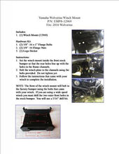 Load image into Gallery viewer, Wolverine Winch Mount
