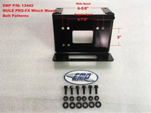 Load image into Gallery viewer, KAWASAKI MULE PRO-FX/FXT WINCH MOUNT