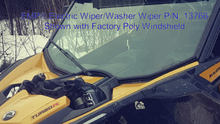Load image into Gallery viewer, CAN-AM MAVERICK X3 ELECTRIC WIPER AND WASHER KIT (LOWER MOUNT)