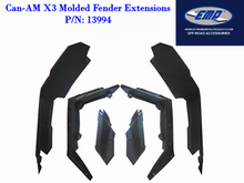 Load image into Gallery viewer, CAN-AM MAVERICK X3 WIDE MOLDED FENDERS/FENDER FLARES