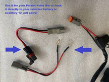 Load image into Gallery viewer, UNIVERSAL LED LIGHT BAR WIRIG HARNESS ( INCLUDES POLARIS PULSE BAR PLUG)