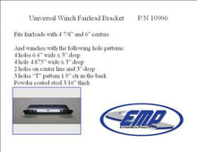 Load image into Gallery viewer, UTV FAIRLEAD BRACKET FOR 2500-4000LB WINCHES
