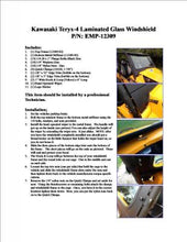 Load image into Gallery viewer, Teryx-4 & 2014 Teryx-2 Laminated Safety Glass Windshield