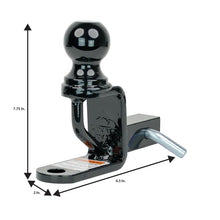 Load image into Gallery viewer, TRIO HD 1.25" HITCH w/ 2" BALL MOUNT