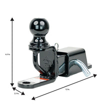 Load image into Gallery viewer, TRIO HD RECEIVER HITCH WITH 2" BALL MOUNT
