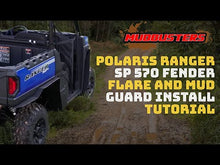 Load and play video in Gallery viewer, 2022 POLARIS RANGER SP 570 MIDSIZE REAR MUDGUARDS