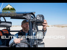 Load and play video in Gallery viewer, ATV-UTV TEK Elite Series Dual Breakaway UTV Mirror With Blindspot Set