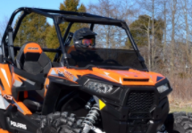 Load image into Gallery viewer, POLARIS RZR 900 HALF WINDSHIELD