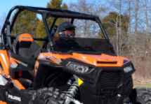 Load image into Gallery viewer, POLARIS RZR 900 HALF WINDSHIELD
