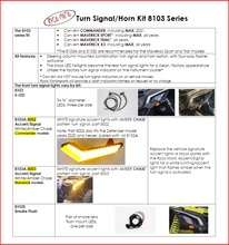 Load image into Gallery viewer, RYCO STREET LEGAL KIT #8103S (SMOKED LENS) - CAN-AM MAVERICK X3 / TRAIL / SPORT / COMMANDER