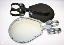 Load image into Gallery viewer, 6" CONVEX GLASS FOLDING SIDE MIRROR