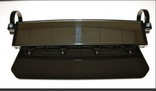 Load image into Gallery viewer, 12″ WIDE PANORAMIC REARVIEW MIRROR WITH FOLDING SUN VISOR - TINTED SHIELD