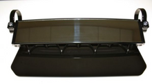 Load image into Gallery viewer, 12″  WIDE PANORAMIC REARVIEW MIRROR WITH FOLDING SUN VISOR - SOLID BLACK SHIELD