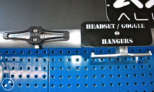 Load image into Gallery viewer, HEADSET / GOGGLE HANGER - PARALLEL TO BAR