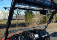 Load image into Gallery viewer, HONDA PIONEER 1000 SCRATCH-RESISTANT FLIP WINDSHIELD