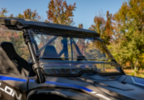 Load image into Gallery viewer, HONDA TALON 1000 SCRATCH RESISTANT FLIP WINDSHIELD