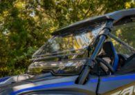 Load image into Gallery viewer, HONDA TALON 1000 SCRATCH RESISTANT FLIP WINDSHIELD