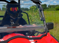 Load image into Gallery viewer, CFMOTO ZFORCE SCRATCH RESISTANT FLIP WINDSHIELD