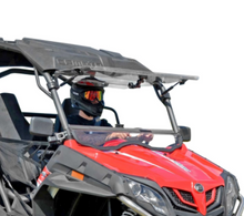 Load image into Gallery viewer, CFMOTO ZFORCE SCRATCH RESISTANT FLIP WINDSHIELD