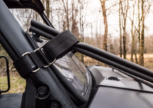 Load image into Gallery viewer, POLARIS RANGER XP 1000 SCRATCH RESISTANT FLIP DOWN WINDSHIELD