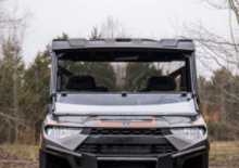 Load image into Gallery viewer, POLARIS RANGER XP 1000 SCRATCH RESISTANT FLIP DOWN WINDSHIELD