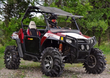 Load image into Gallery viewer, POLARIS RZR SCRATCH RESISTANT FLIP WINDSHIELD
