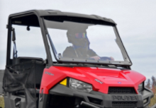 Load image into Gallery viewer, POLARIS RANGER MIDSIZE SCRATCH RESISTANT FLIP WINDSHIELD