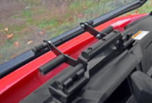 Load image into Gallery viewer, POLARIS RANGER MIDSIZE SCRATCH RESISTANT FLIP WINDSHIELD