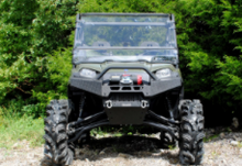 Load image into Gallery viewer, POLARIS RANGER 800 SCRATCH RESISTANT FLIP WINDSHIELD