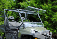 Load image into Gallery viewer, POLARIS RANGER 800 SCRATCH RESISTANT FLIP WINDSHIELD