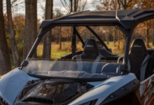 Load image into Gallery viewer, KAWASAKI TERYX KRX 1000 HALF WINDSHIELD
