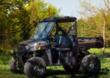 Load image into Gallery viewer, POLARIS RANGER 1000 SCRATCH RESISTANT FLIP WINDSHIELD