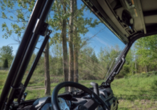 Load image into Gallery viewer, POLARIS RANGER 1000 SCRATCH RESISTANT FLIP WINDSHIELD