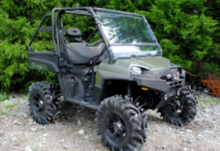 Load image into Gallery viewer, POLARIS RANGER FULL-SIZE 570 SCRATCH RESISTANT FLIP WINDSHIELD