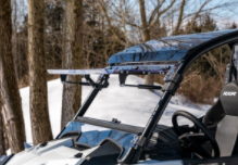 Load image into Gallery viewer, POLARIS RZR TRAIL S 1000 SCRATCH-RESISTANT FLIP WINDSHIELD