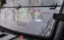 Load image into Gallery viewer, POLARIS RANGER XP 900 SCRATCH RESISTANT FLIP DOWN WINDSHIELD