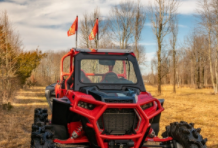 Load image into Gallery viewer, POLARIS RZR XP TURBO S GLASS WINDSHIELD