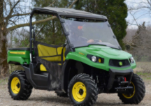 Load image into Gallery viewer, JOHN DEERE GATOR XUV SCRATCH-RESISTANT FULL WINDSHIELD