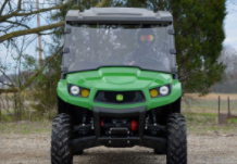Load image into Gallery viewer, JOHN DEERE GATOR XUV SCRATCH-RESISTANT FULL WINDSHIELD