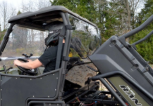 Load image into Gallery viewer, POLARIS RANGER FULL SIZE 800 VENTED FULL REAR WINDSHIELD