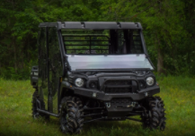 Load image into Gallery viewer, KAWASAKI MULE PRO SCRATCH RESISTANT FLIP DOWN WINDSHIELD