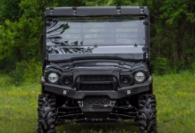 Load image into Gallery viewer, KAWASAKI MULE PRO SCRATCH RESISTANT FLIP DOWN WINDSHIELD