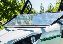 Load image into Gallery viewer, KAWASAKI TERYX SCRATCH RESISTANT FLIP DOWN WINDSHIELD
