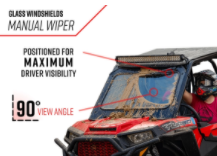 Load image into Gallery viewer, RANGER 1000 GLASS WINDSHIELD