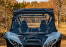 Load image into Gallery viewer, KAWASAKI TERYX KRX 1000 SCRATCH RESISTANT VENTED FULL WINDSHIELD