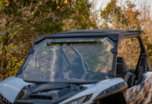 Load image into Gallery viewer, KAWASAKI TERYX KRX 1000 SCRATCH RESISTANT VENTED FULL WINDSHIELD
