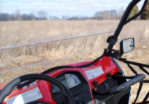 Load image into Gallery viewer, CFMOTO ZFORCE 800 SCRATCH-RESISTANT HALF WINDSHIELD